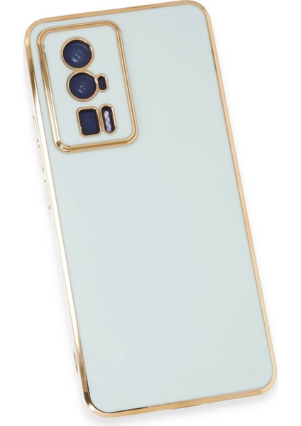 Xiaomi Poco F5 Pro Kılıf Volet Silikon - Açık Yeşil Inslm
