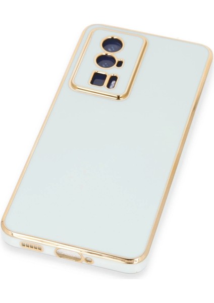 Xiaomi Poco F5 Pro Kılıf Volet Silikon - Açık Yeşil Inslm