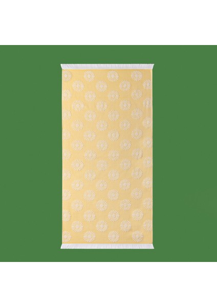 Soft Gael Plaj Havlusu - Hardal - 70X140 cm fiyatları