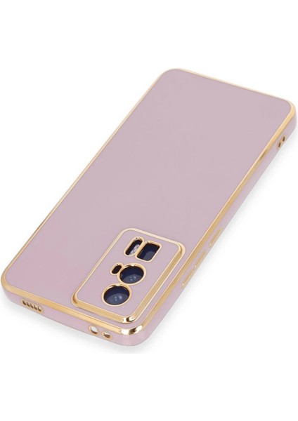 Xiaomi Poco F5 Pro Kılıf Volet Silikon - Mor Inslm