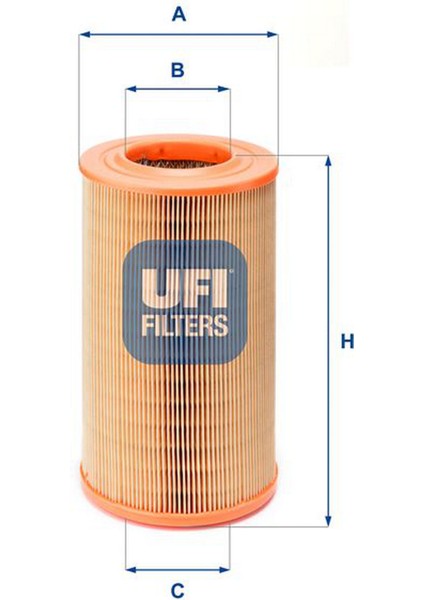 Hava Filtresi Nissan Pick Up 2.5l TD25 D22 98-01 / Terrano 2.7l TD27T R20 Turbo 96- 3.0l ZD30DDTI R 20 00- Dpmah