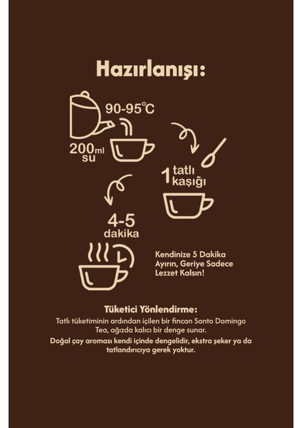 Rooibos Vanilyalı Çikolatalı Çay – Santo Domıngo | Gerçek Madagaskar Vanilyasıyla modelleri
