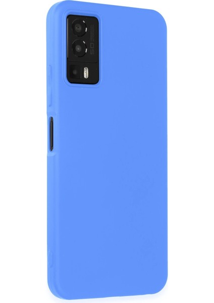 General Mobile Gm 23 Kılıf First Silikon - Mavi Inslm