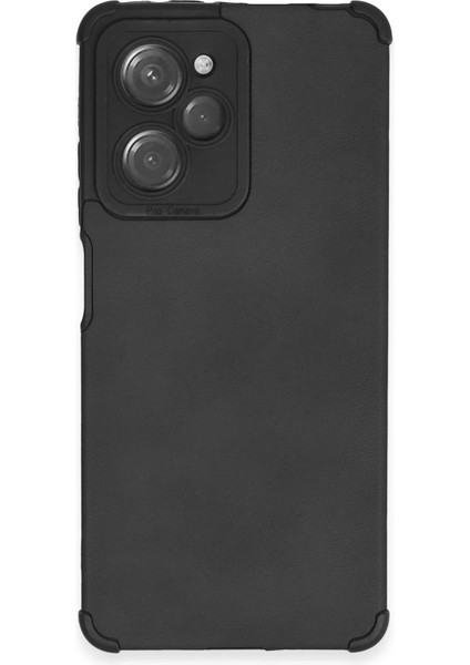 Xiaomi Redmi Note 12 Pro 5g Kılıf Loop Deri Silikon - Siyah Inslm