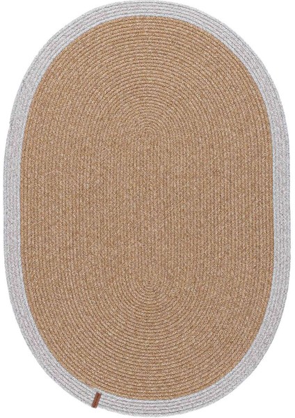 El yapımı gri jüt dekoratif kilim, 80x120 cm, şık ve doğal görünüm. fiyatları