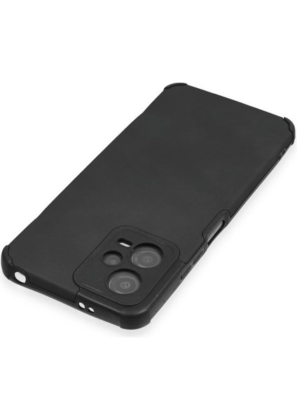 Xiaomi Redmi Note 12 5g Kılıf Loop Deri Silikon - Siyah Inslm
