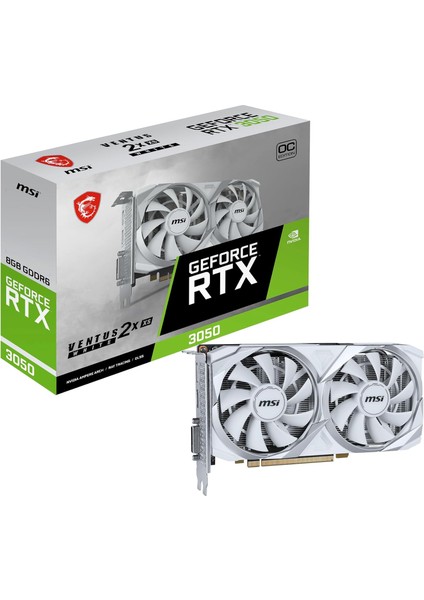 Geforce Rtx 3050 Ventus 2x Xs White 8g Oc