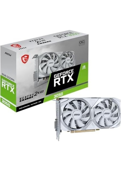 Geforce Rtx 3050 Ventus 2x Xs White 8g Oc