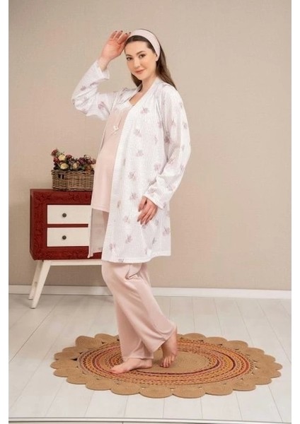 Sabahlıklı Lohusa Pijama Takımı