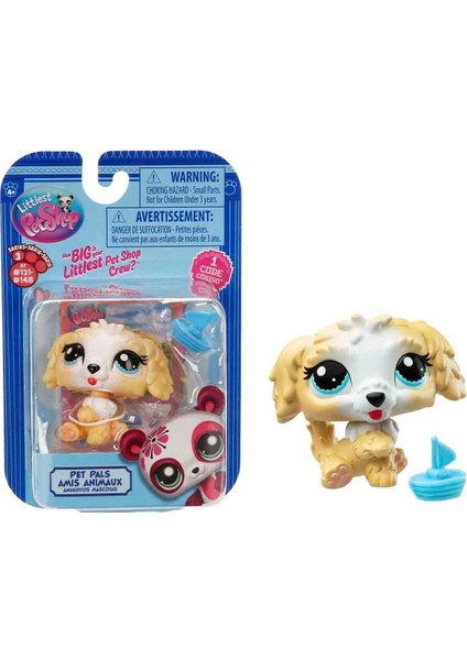 Littlest Pet Shop Minişler Tekli Paket Seri : 3 - No :135 - Labrodoodle Köpek