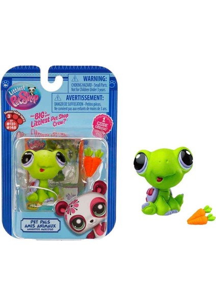 Littlest Pet Shop Minişler Tekli Paket Seri : 3 - No :133 - Kaplumbağa
