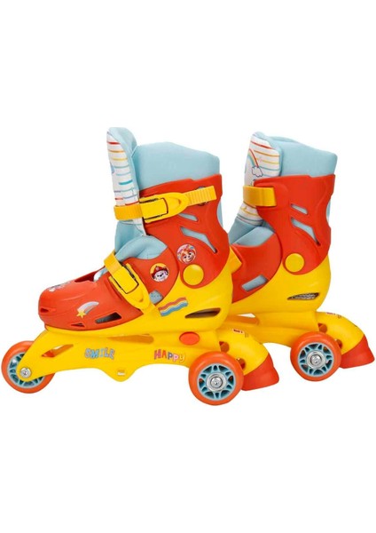 Paw Patrol Tek ve Çift Sıralı 3 Tekerlekli Paten - 29-32 Arası Ayak Numarası Için Uygundur