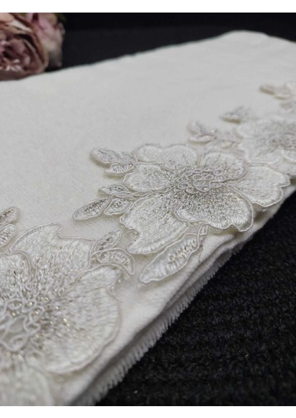 Kadife Kumaş El ve Yüz Havlusu 50x90cm, yumuşak ve şık dokunuş fiyatları