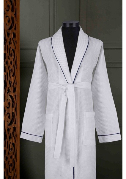 Yumuşak ve emici pamuk pike bornoz, tekil veya set halinde, ev kullanımı için ideal indirimleri