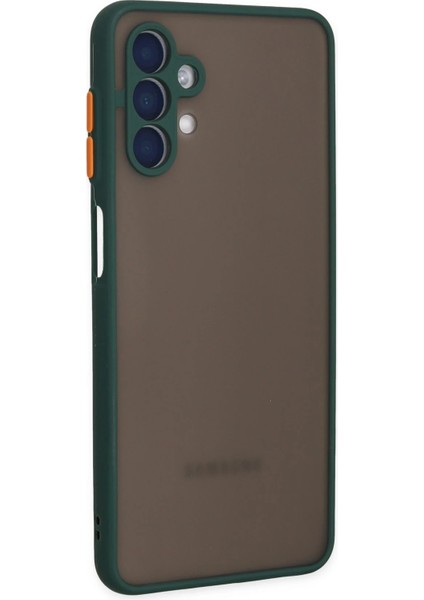 Samsung Galaxy A04S Kılıf Montreal Silikon Kapak - Yeşil Inslm