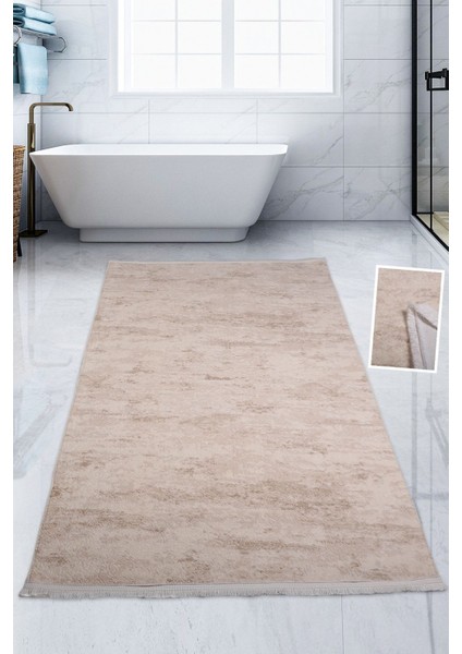 Kalın Pamuk Banyo Paspası, Kaymaz Taban, Büyük ve Saçaklı, 80x150 cm