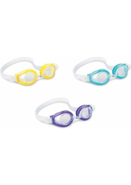 3-8 yaş çocuk yüzücü gözlüğü, renkli ve rahat, şık su sporları aksesuarı modelleri