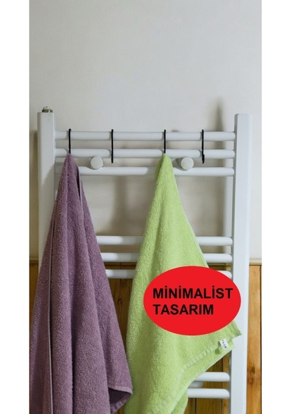 6 Adet Siyah Plastik Havlupan Kancası Seti, Banyo ve Mutfak İçin Askı Aparatı modelleri