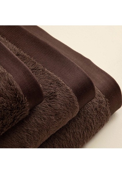 Koyu kahve pamuk banyo havlusu 85x150 cm yumuşak ve şık tasarım fırsatları
