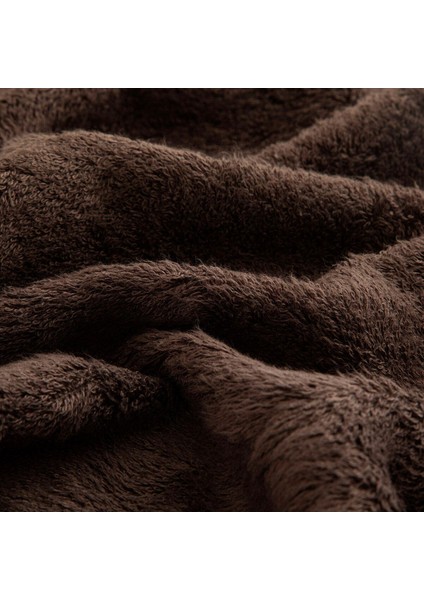 Koyu kahve pamuk banyo havlusu 85x150 cm yumuşak ve şık tasarım