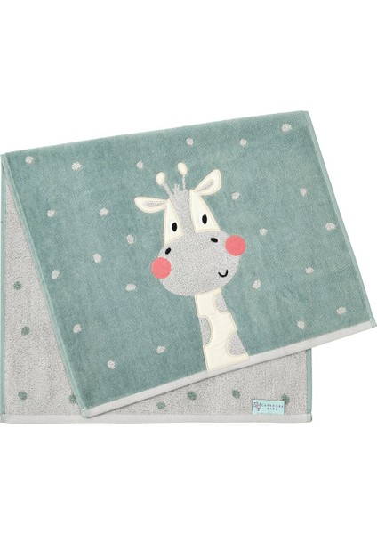 Zürafa Desenli Yumuşak Pamuklu El Havlusu 50x90 cm, şık ve kullanıma hazır modelleri