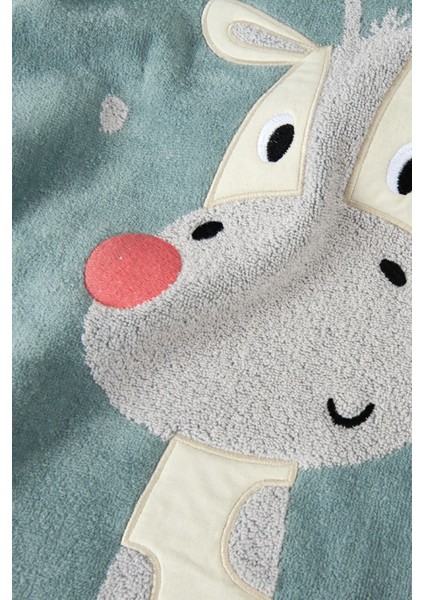 Zürafa Desenli Yumuşak Pamuklu El Havlusu 50x90 cm, şık ve kullanıma hazır fırsatları