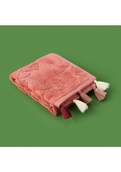 Gülkurusu renkli, 30x50 cm, yumuşak pamuklu el havlusu, tekli, şık ve kullanışlı fiyatları