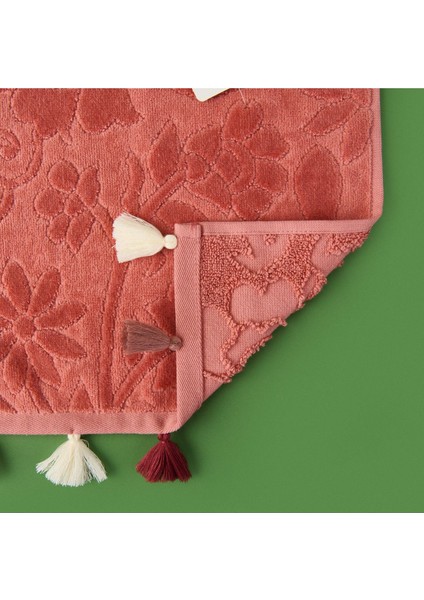 Gülkurusu renkli, 30x50 cm, yumuşak pamuklu el havlusu, tekli, şık ve kullanışlı fırsatları
