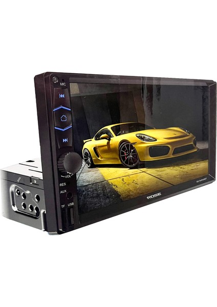 DC-6400BT Usb, Aux, Fm, Sd, Bluetooth 7 Double-Din Teyp