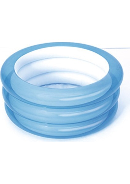 3 Bölmeli Renkli Havuz 70x30 Cm, Eğlence ve Serinlik İçin Mavi Renk