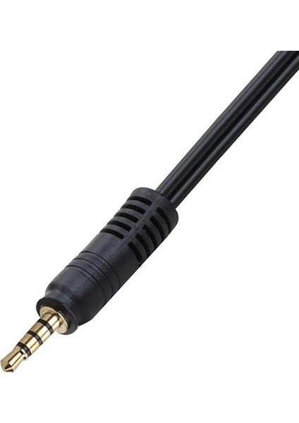 Kulaklık Mikrofon Çoklayıcı 3 Port 3.5mm Splitter Çevirici Dönüştürücü Adaptör