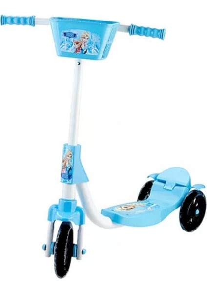 Mavi Üç Teker Scooter