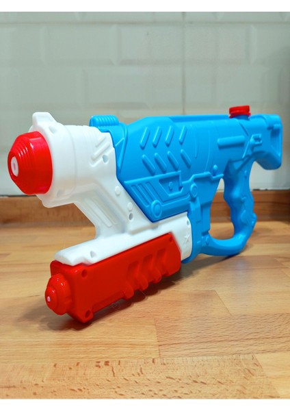 Büyük Boy Pompalı Su Tabancası 1000ml, Renkli ve Dayanıklı Eğlence Aracı