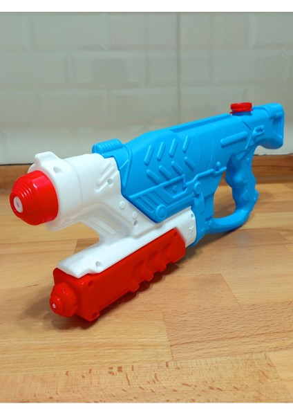 Büyük Boy Pompalı Su Tabancası 1000ml, Renkli ve Dayanıklı Eğlence Aracı