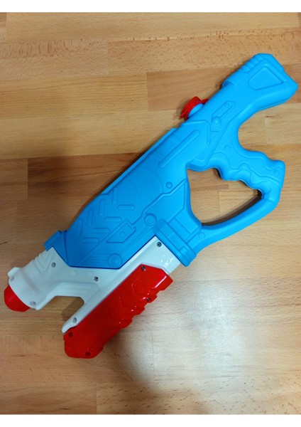 Büyük Boy Pompalı Su Tabancası 1000ml, Renkli ve Dayanıklı Eğlence Aracı