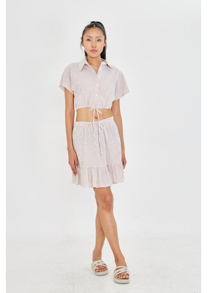 Beli Lastikli Gofre Etek fırsatları