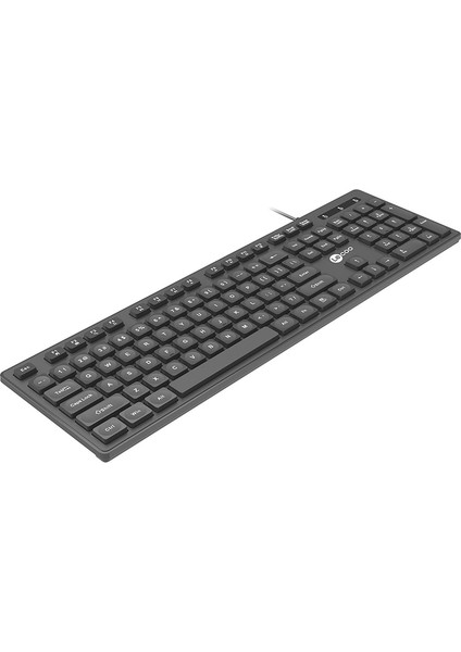 Lecoo KB102 USB Kablolu Siyah Q Klavye (5148)