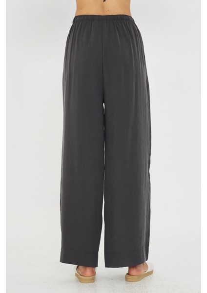 Bağcıklı Yan Cepli Modal Pantolon modelleri