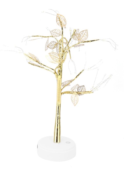 Ağaç Şeklinde Işık Dıy 72LED Yapay Altın Yaprak Ağaç Lambası USB Pille Çalışan Ev Partisi Tatil Doğum Günü Dekorasyon Işığı (Yurt Dışından) indirimleri