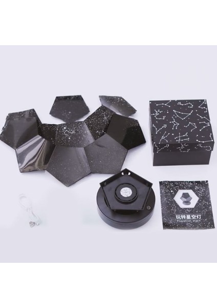 Yatak Odası Için Projeksiyon Lambası USB Yıldız Gece Lambası (Yurt Dışından) indirimleri