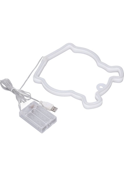 Neon Işık LED Ayı Şekilli Neon Tabela Pil ile Çalışan USB Şarjlı Duvar Dekor Işığı Ev Partisi Dekorasyonu Için (Yurt Dışından) fırsatları