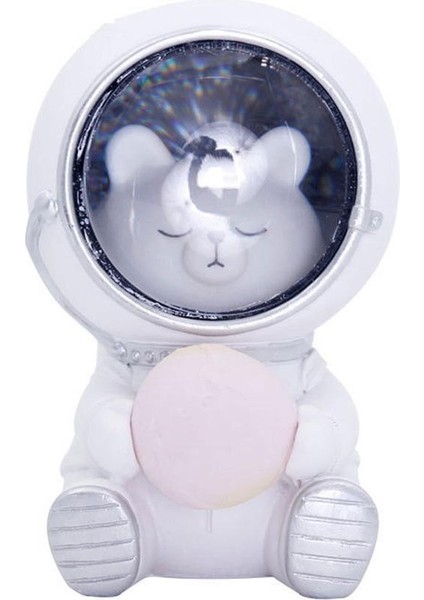 Sevimli Evcil Hayvan Uzay Adamı Gece Lambası Ev Dekorasyonu Çocuklar Hediye Yatak Odası Süsleri (Yurt Dışından)