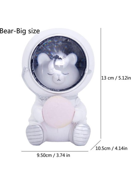 Sevimli Evcil Hayvan Uzay Adamı Gece Lambası Ev Dekorasyonu Çocuklar Hediye Yatak Odası Süsleri (Yurt Dışından) modelleri