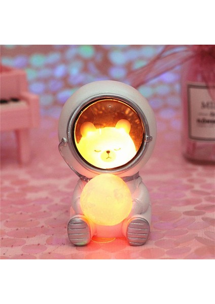 Sevimli Evcil Hayvan Uzay Adamı Gece Lambası Ev Dekorasyonu Çocuklar Hediye Yatak Odası Süsleri (Yurt Dışından) fırsatları