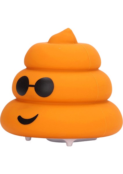 LED Gece Lambası Dokunmatik Algılama USB Şarj Takma Kullanım Poo Şekillendirme 4 LED Silikon Kılıf Pat Gece Lambası Çocuklar Için Yatak Başucu (Yurt Dışından) modelleri