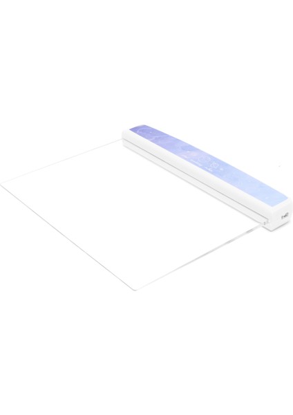 LED Düz Okuma Işığı Yıldız Etiket Desen Öğrenci Kitap Işığı Gece Kampüs Yurt Tipi 3 (Yurt Dışından)