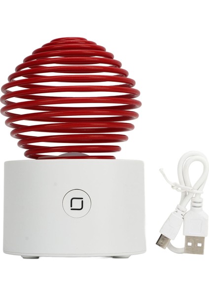 Gece Lambası Masa Lambası 1.2W Yay Tasarım Kırmızı LED Masa Lambası Ev Dekorasyonu Ofis Masası Için (Yurt Dışından)