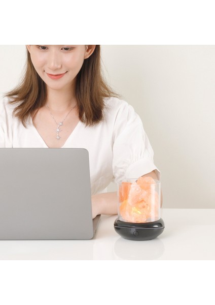 Tuz Lambası Himalaya Tuz Taşı Gece Lambası Aromaterapi Difüzör Dimmer Anahtarı 7 Renk LED Kaya Kristal Gece Lambası Taşınabilir USB Araba Ev Ofis Yatak Odası Masaüstü Dekorasyon (Yurt Dışından) indirimleri