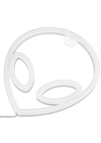 USB ile Çalışan Uzaylı Neon Tabela LED Dekoratif Neon Işık Lambası Oturma Odası Yatak Odası Düğün (Yurt Dışından) indirimleri