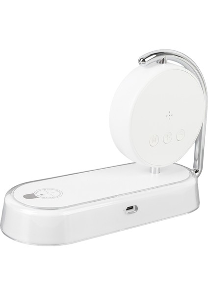 Çalar Saatli Yatak Başı Lambası 15W Kablosuz Şarjlı Gece Sehpası Okuma Işığı Ev Yurt Ofis (Yurt Dışından) fiyatları